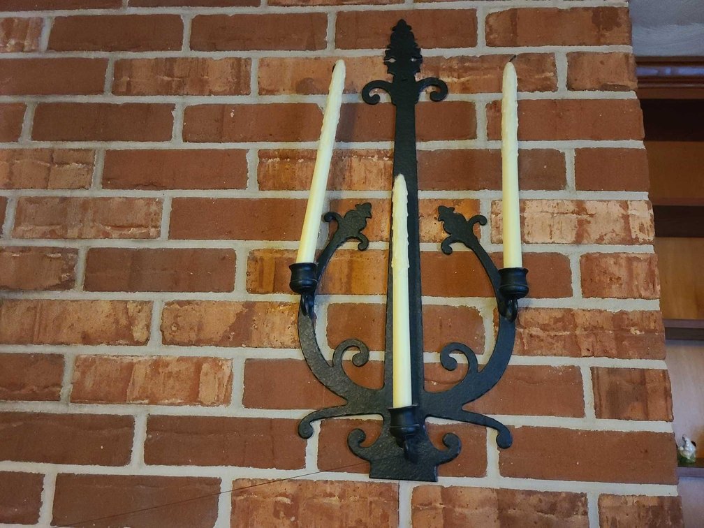 Iron Wall Candle Sconces