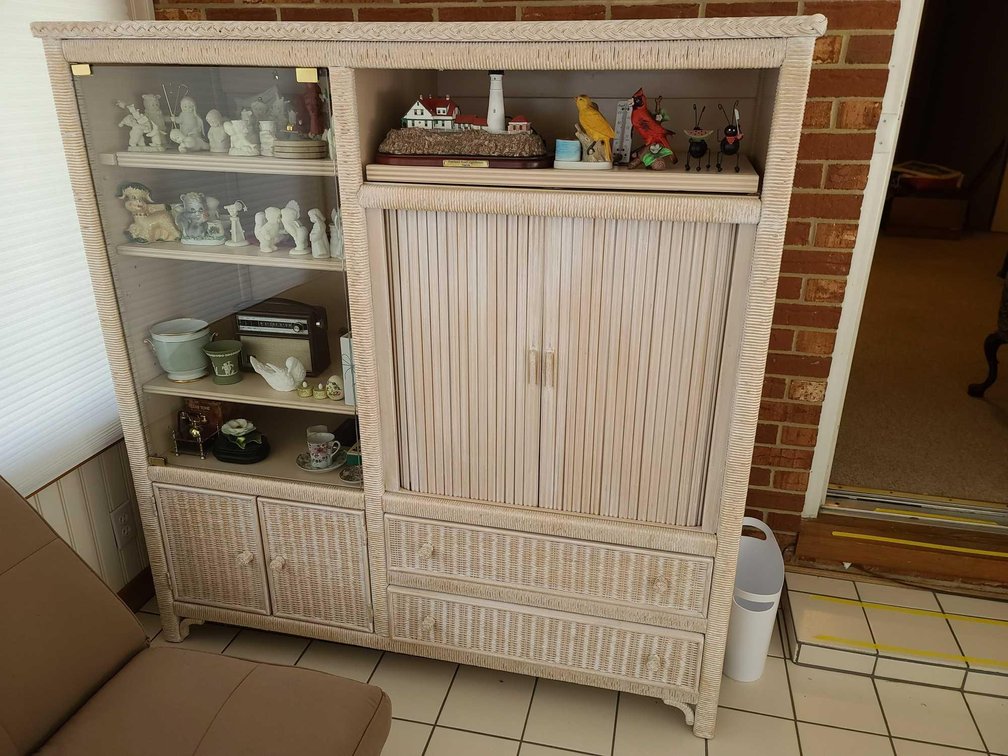 Wicker Entertainment Center