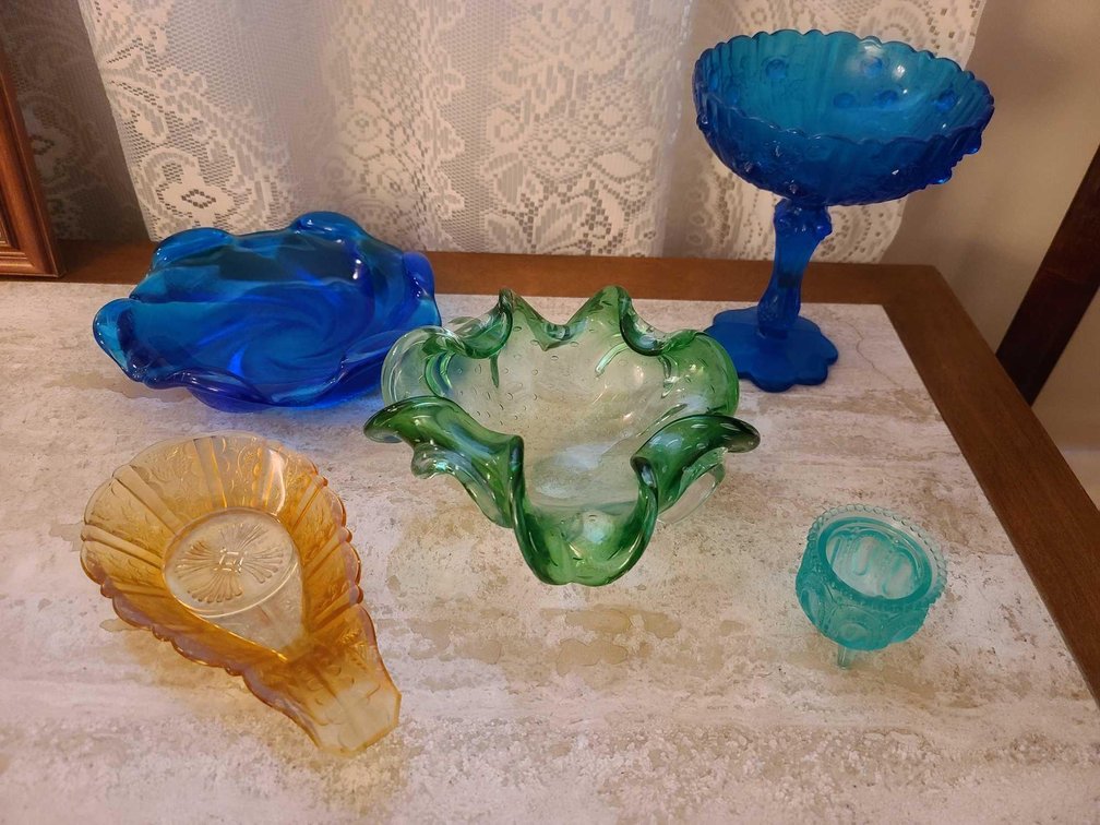 Fenton Compote/Dishes