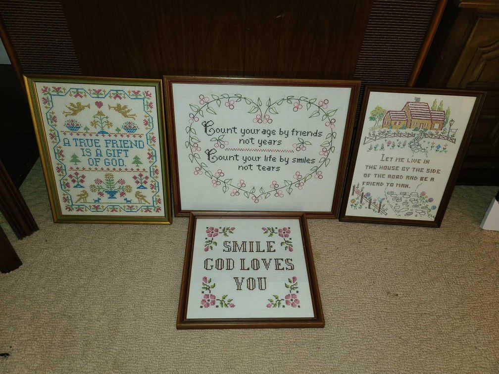 Handcrafted Cross Stitch