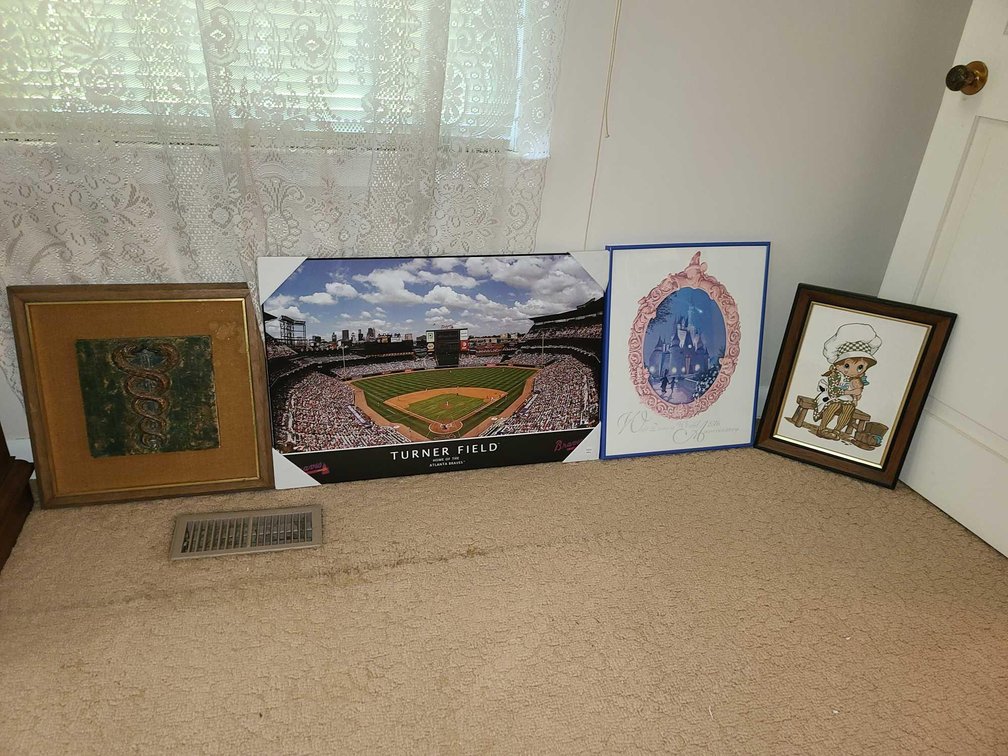 Turner Field Print/Walt Disney 25 Anniversary