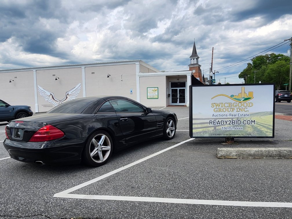 Drop Top In A Benz