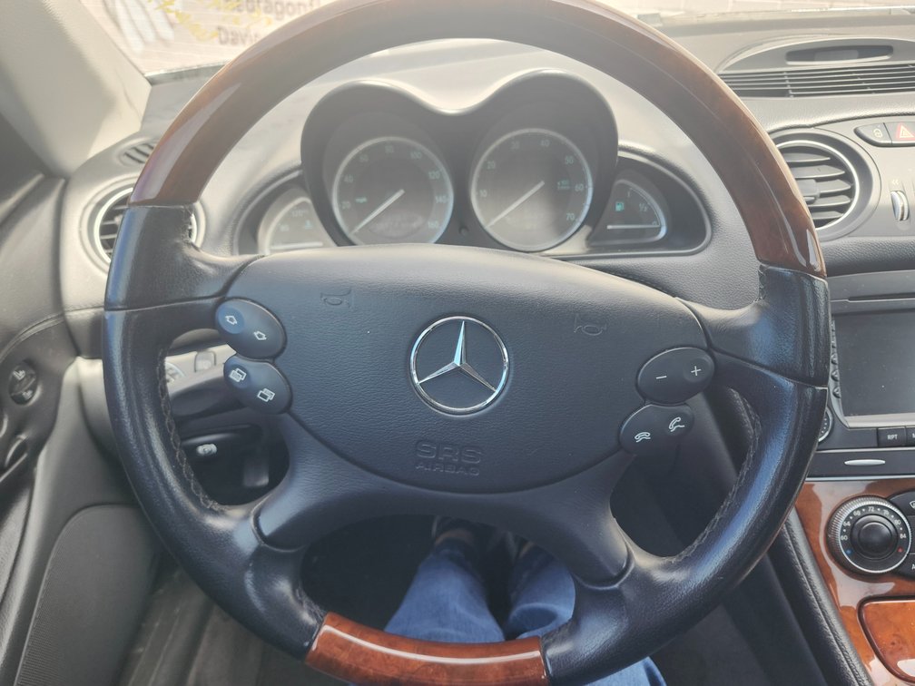 Drop Top In A Benz