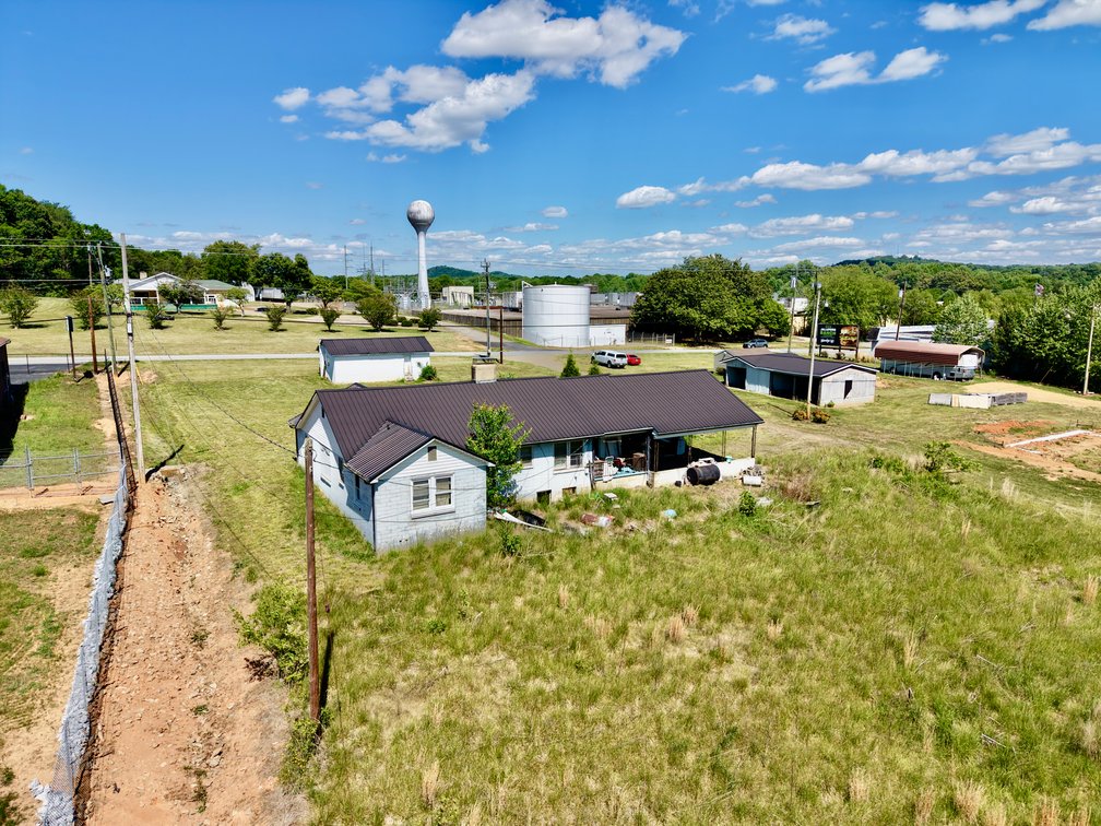 JUDICIAL AUCTION - .91 +/- Acres, Home and Office with NC Hwy. 16 Frontage in Taylorsville, NC