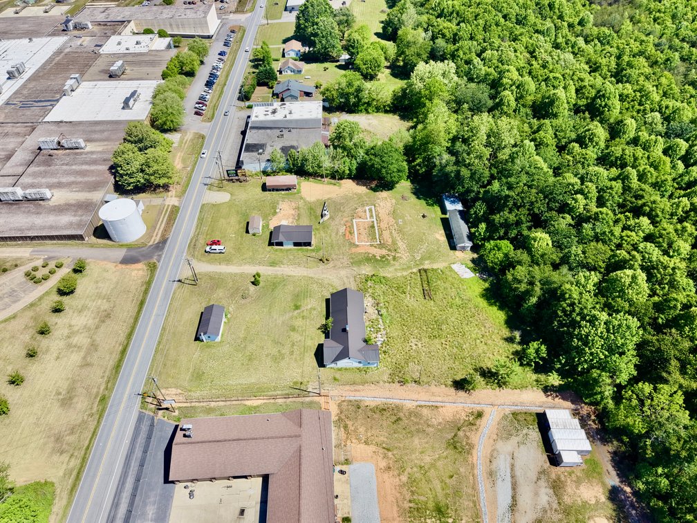 JUDICIAL AUCTION - .91 +/- Acres, Home and Office with NC Hwy. 16 Frontage in Taylorsville, NC
