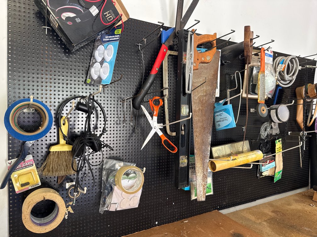 Garage Wall Contents