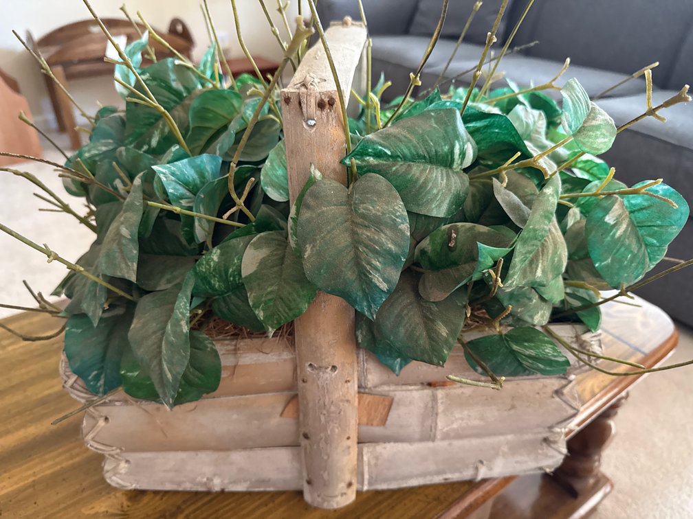 Artificial Plant in Bamboo Planter