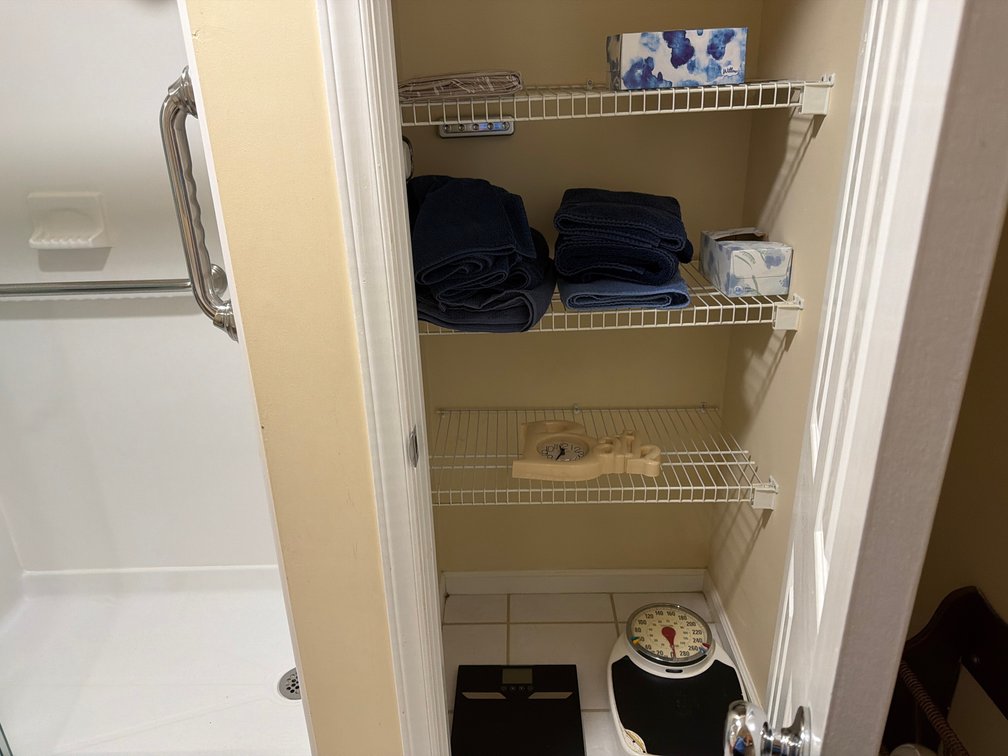 Contents of Bathroom Closet