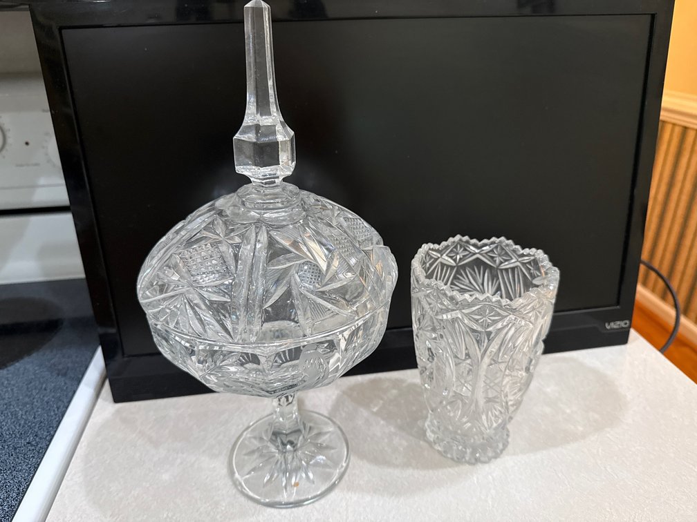 Decorative Cut Glassware