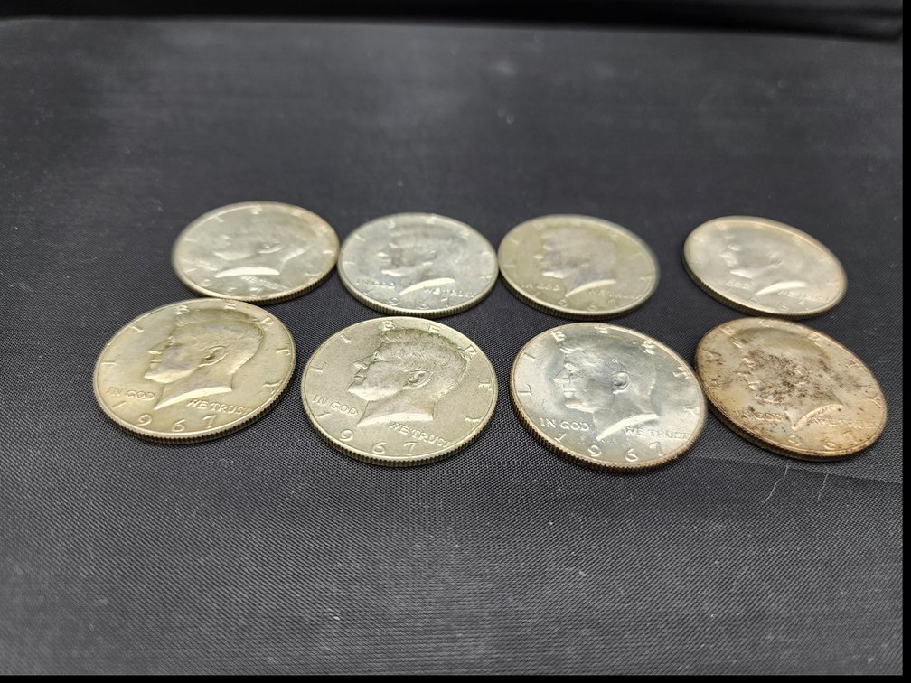 1967 Kennedy Half Dollars