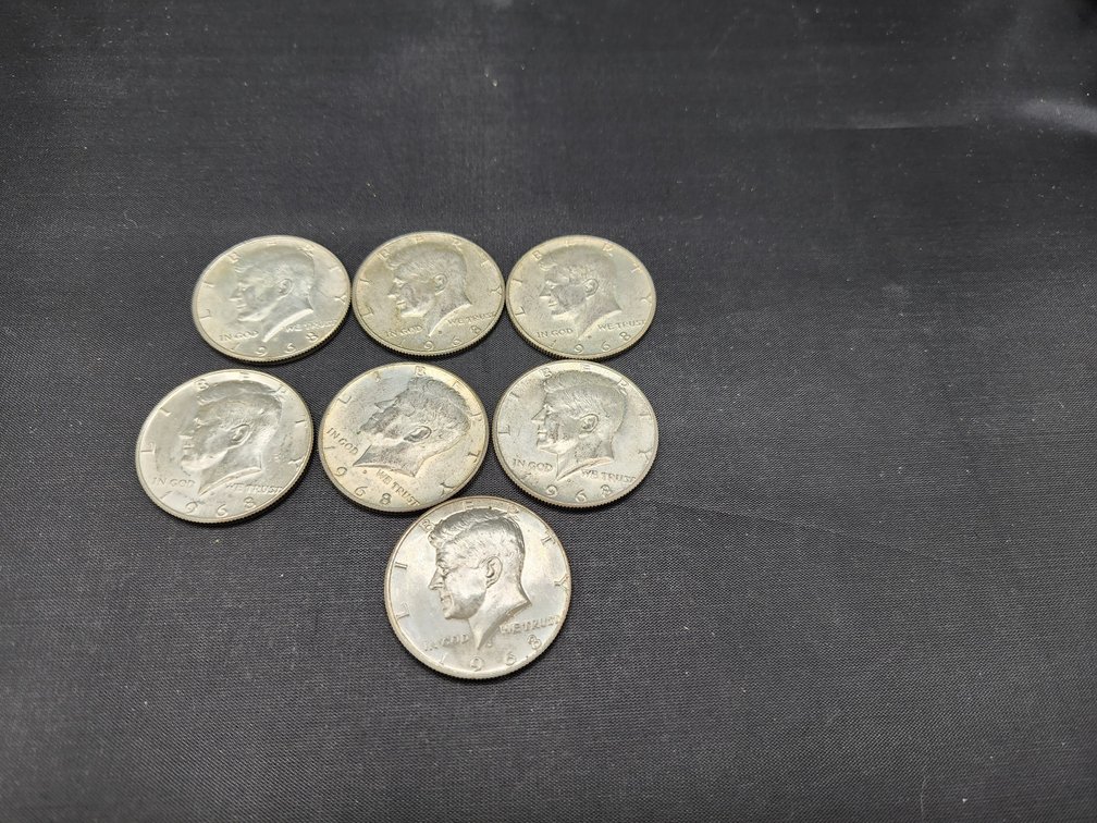 1969 Kennedy Half Dollars
