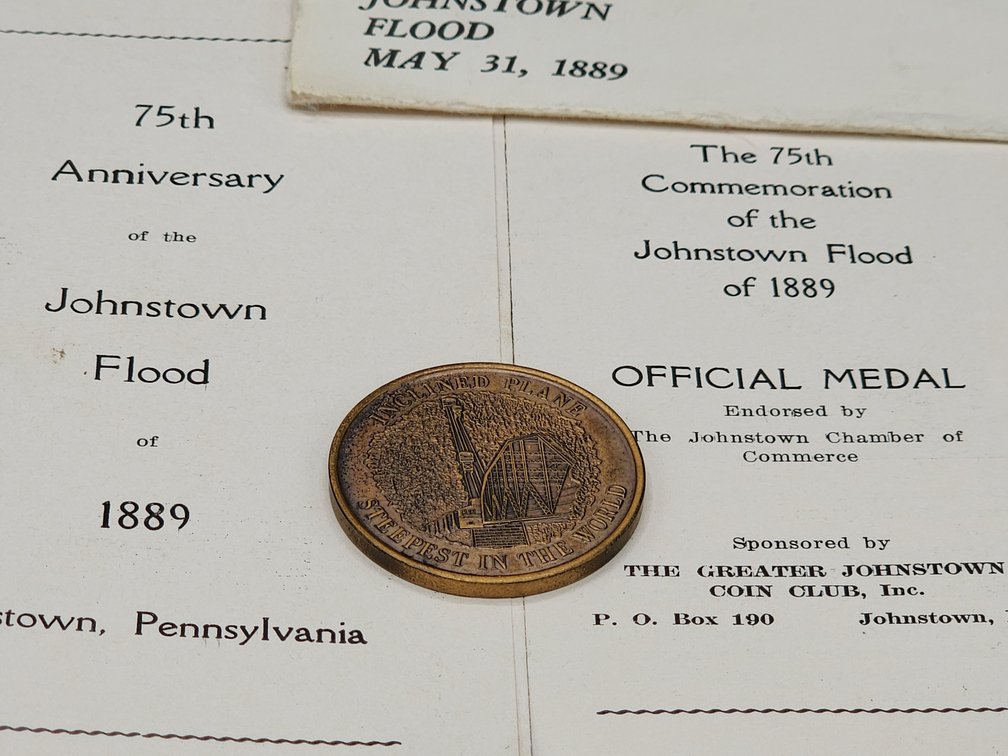 1889 Johnstown Flood Medal