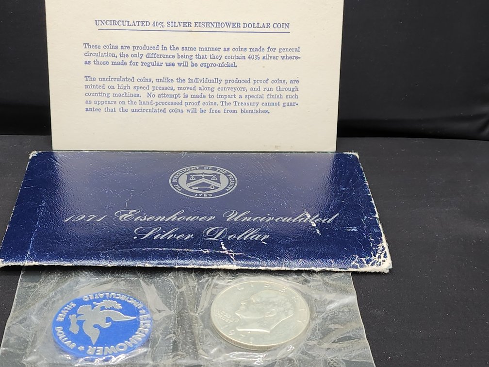 1971 Eisenhower Dollar