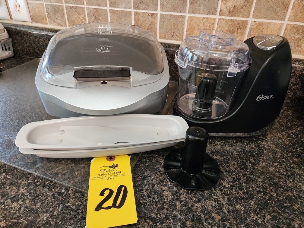 Grilling Machine/Food Chopper