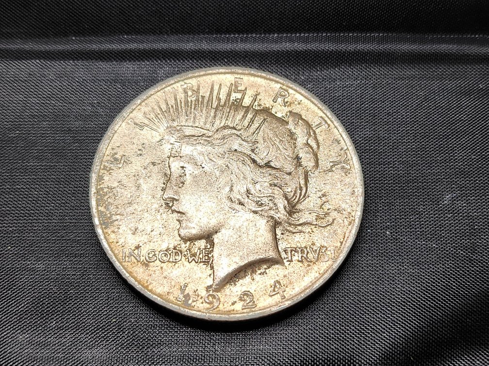 1924 Peace Silver Dollar
