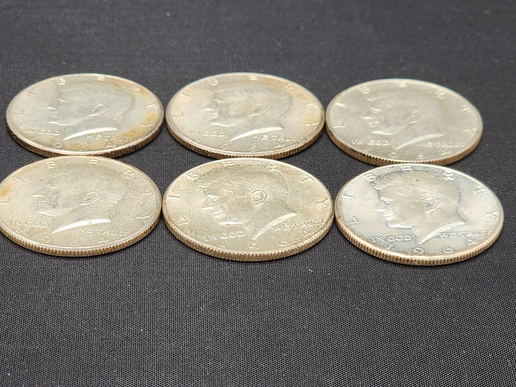 1964 Kennedy Half Dollars