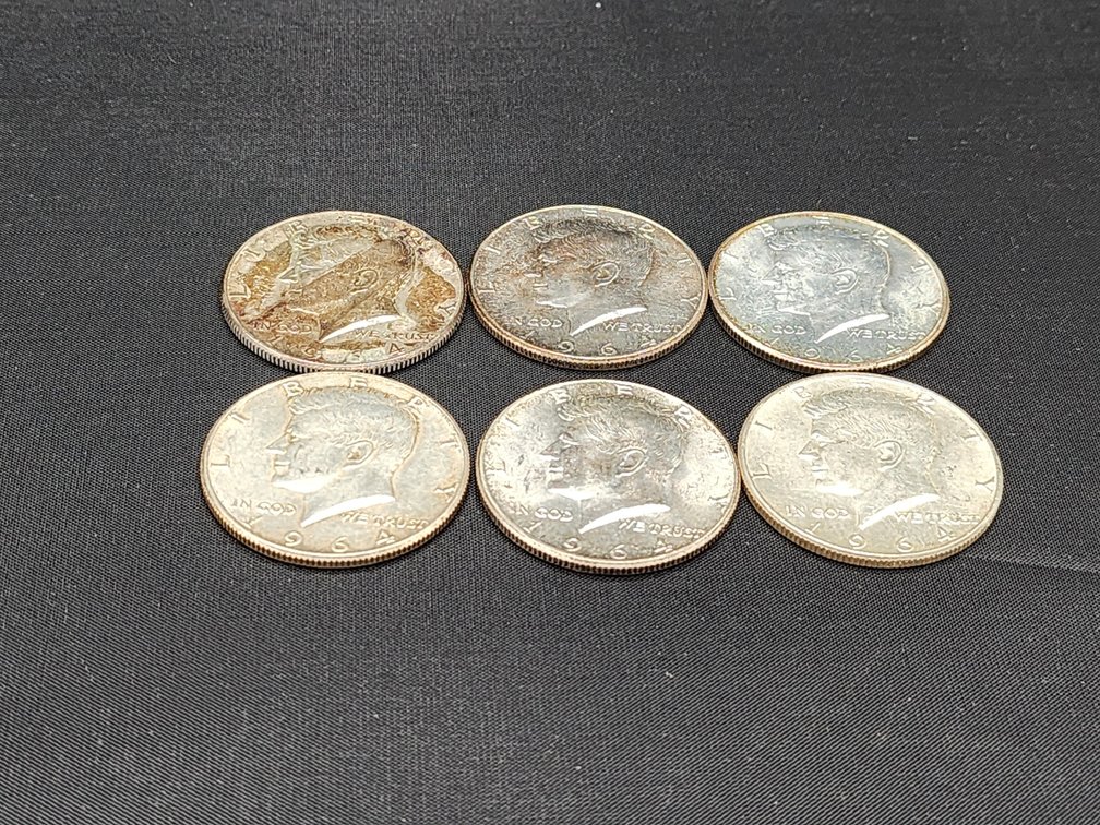 1964 Kennedy Half Dollars
