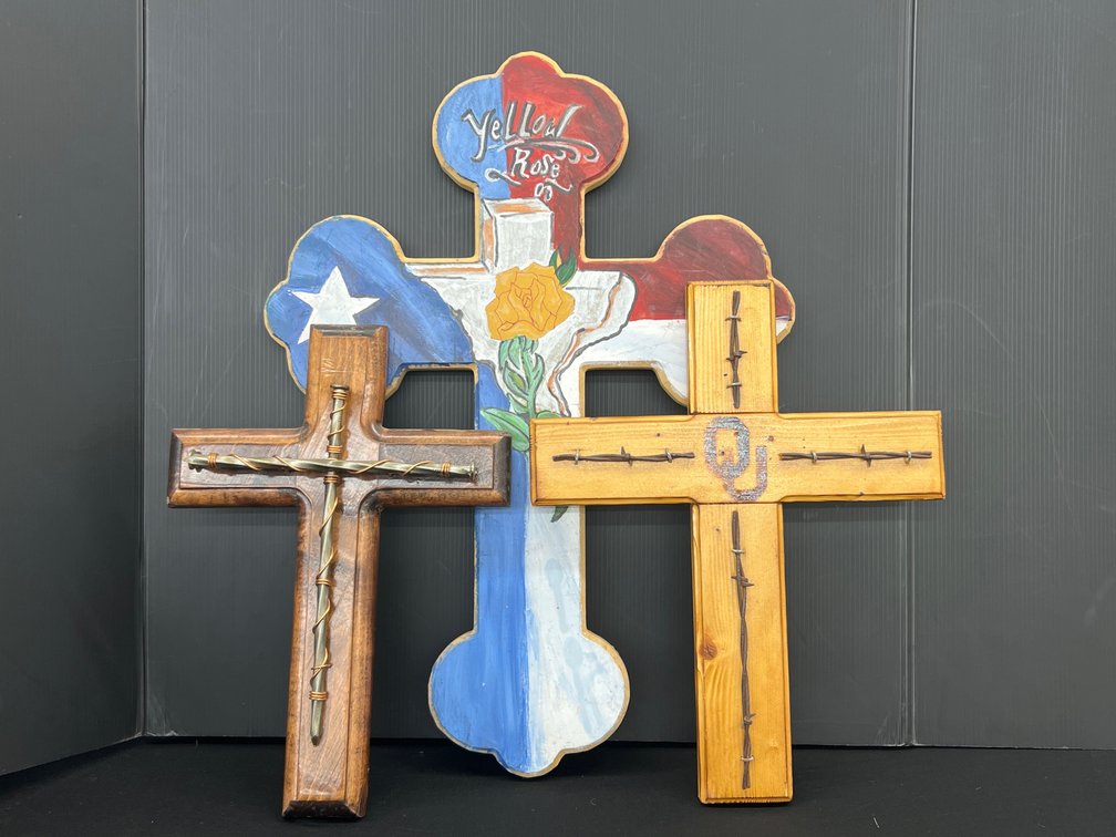 Handcrafted Decorative Wooden Crosses