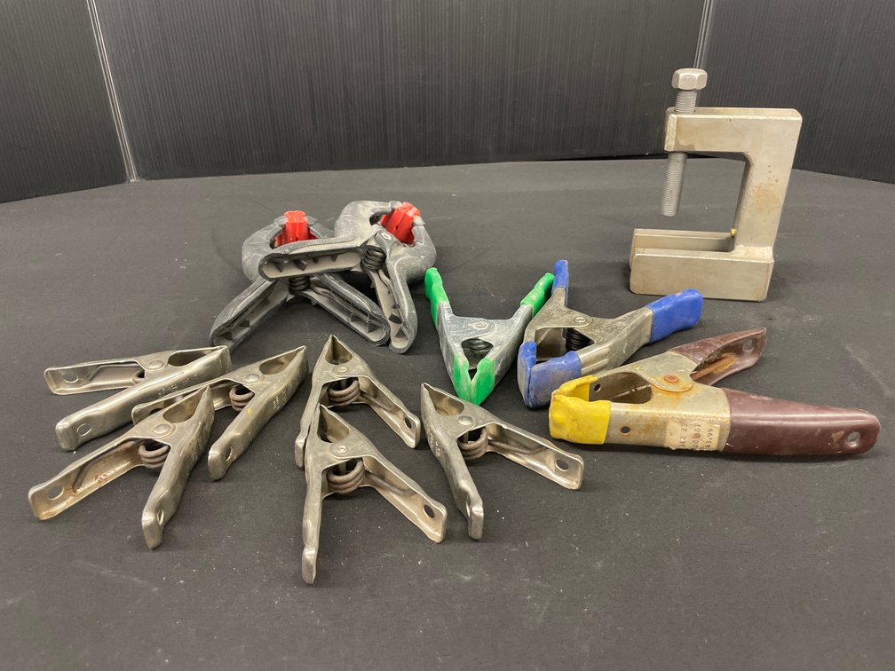 Spring Clamps & Heavy-Duty C-Clamp