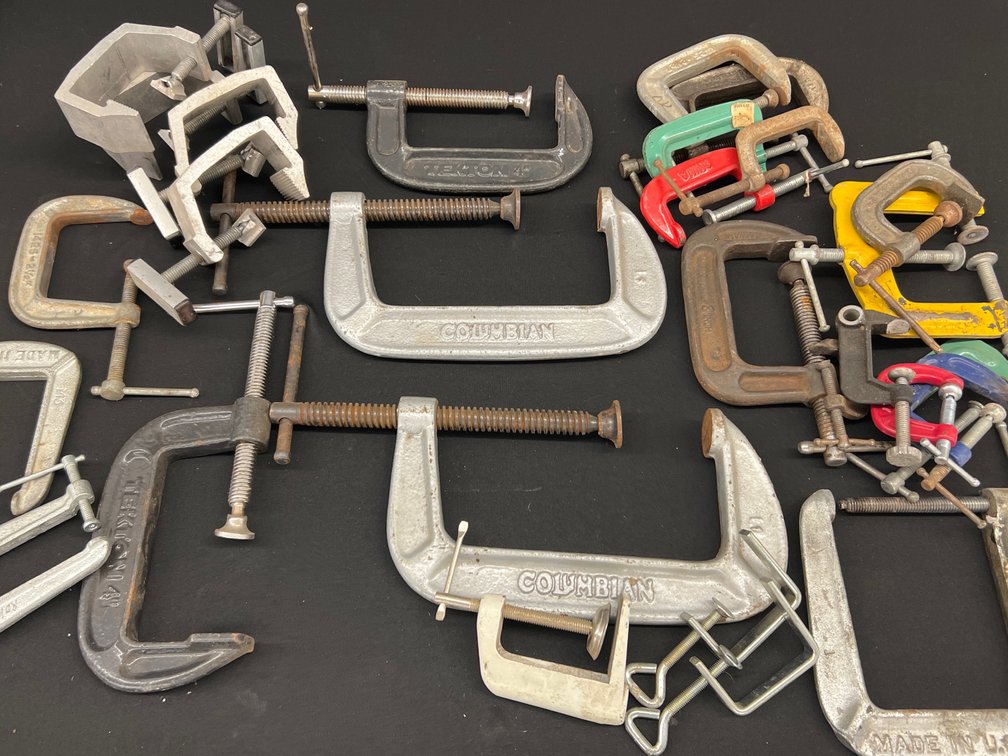Assorted C- Clamps