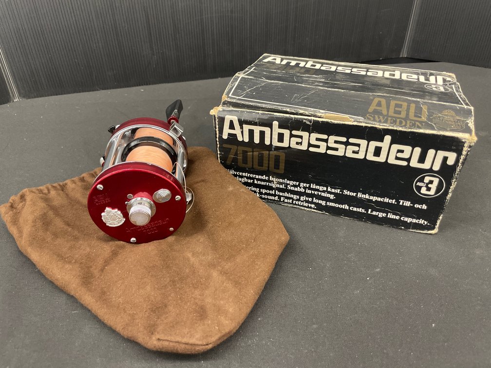 ABU Sweden Ambassadeur 7000 Baitcasting Reel