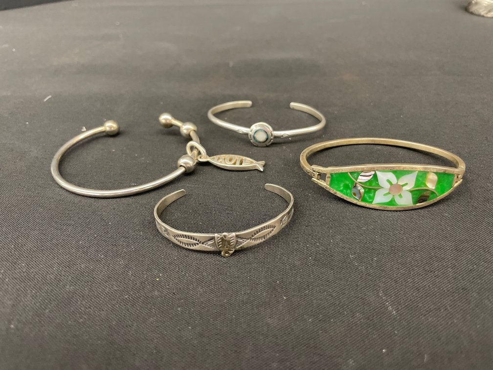 Assorted Cuff and Bangle Bracelets