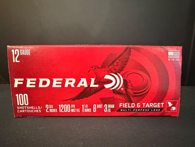 Image for Federal Field & Target 12 Gauge Ammunition (100 Rounds)