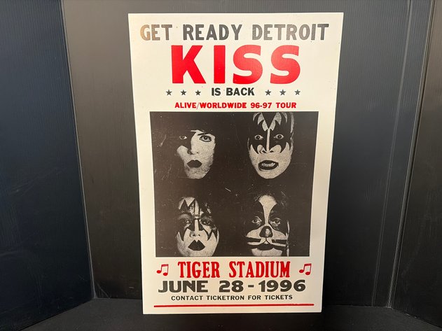 Image for KISS Alive/Worldwide 1996 Tour Concert Poster