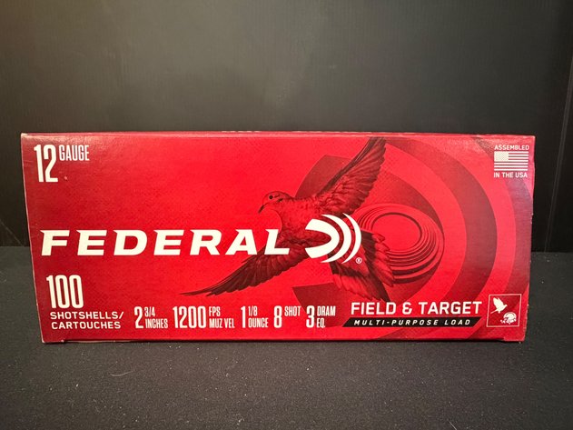 Image for Federal 12 Gauge Field & Target Ammunition - 100 Rounds