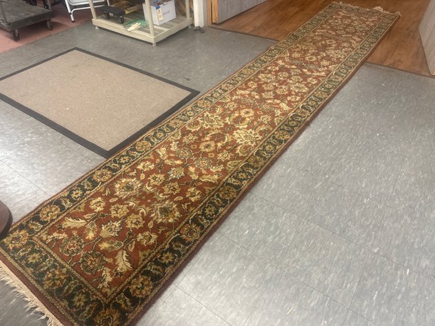 Image for Traditional Floral Pattern Runner Rug