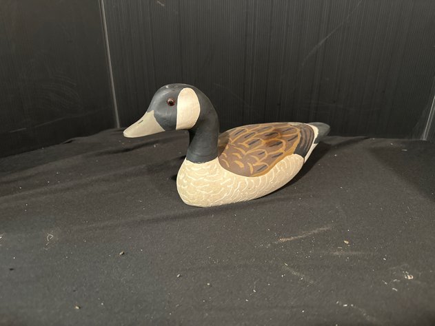 Image for Folk Art Painted Canada Goose Decoy