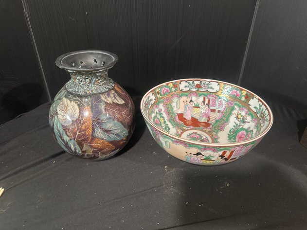 Image for Otagiri Vase & Andrea by Sadek Porcelain Bowl