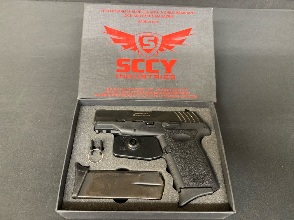 SCCY CPX-2 9mm Semi-Automatic Pistol