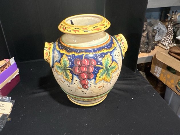 Image for Deruta for Artistica Italian Majolica Ceramic Urn