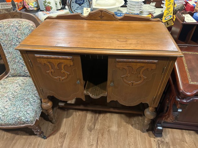 Image for Vintage Wooden Sideboard Cabinet