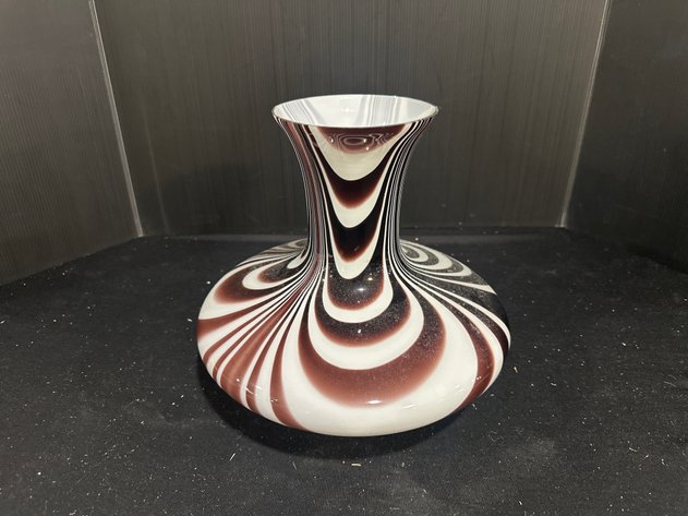 Image for Swirled Art Glass Vase