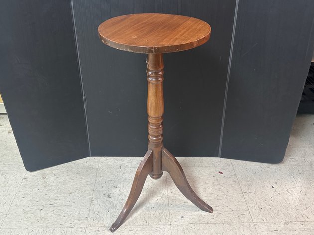 Image for Wooden Pedestal Table