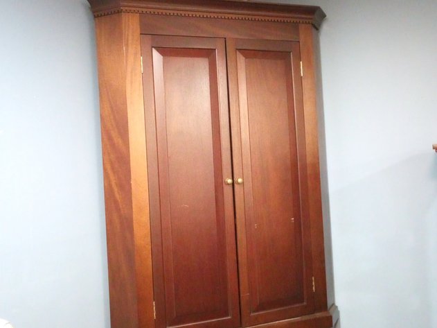 Image for Wooden Corner Cabinet