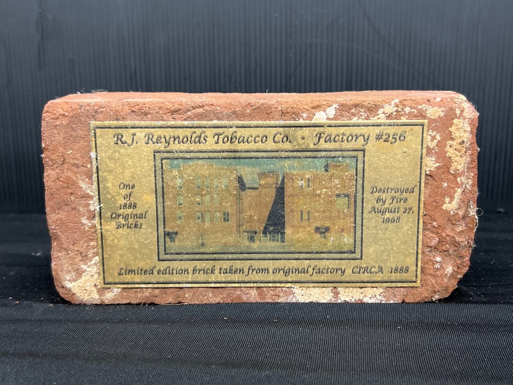 R.J. Reynolds Tobacco Co. Commemorative Factory Brick