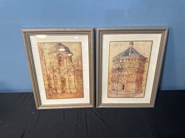 Image for Dayton Hudson Framed Neoclassical Architectural Prints
