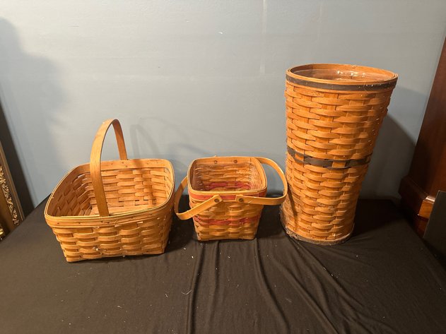 Image for Longaberger Woven Wood Baskets
