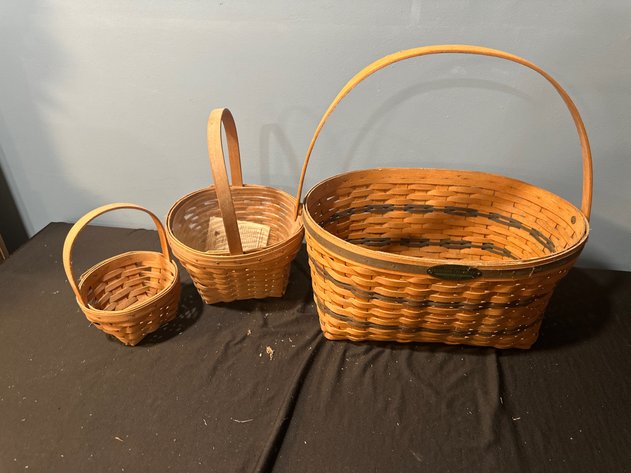 Image for Longaberger Woven Wood Baskets