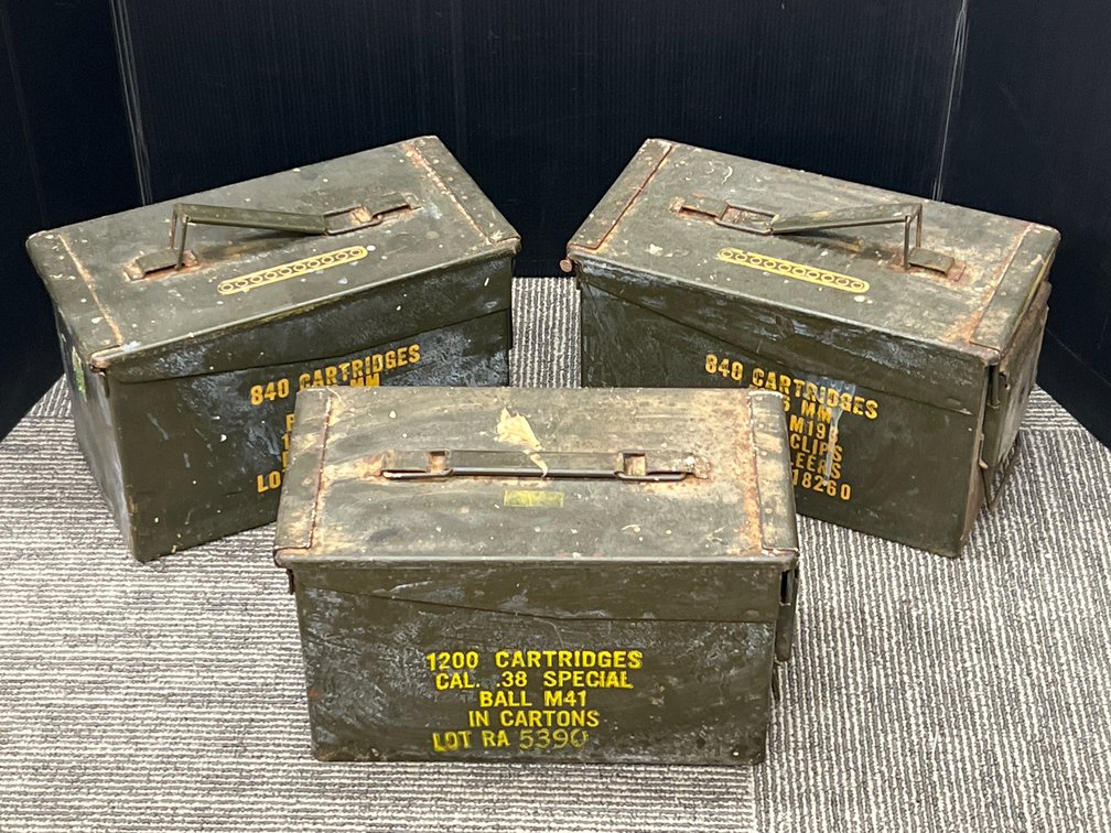 US Military Ammunition Cans