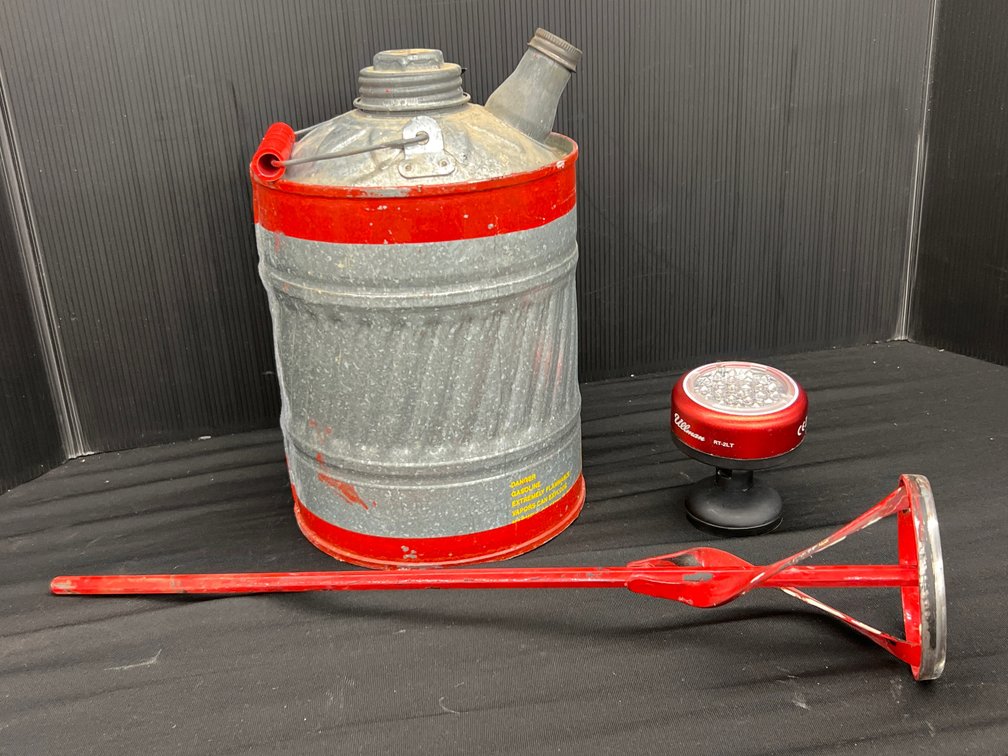 Vintage Gas Can/Paint Mixer