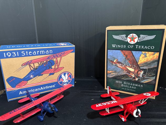 Image for Die-Cast 1931 Stearman Biplane Models