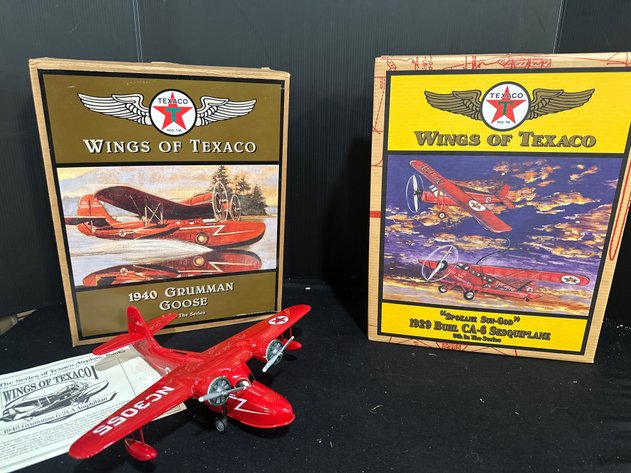 Image for Ertl Wings of Texaco Die-Cast Airplanes