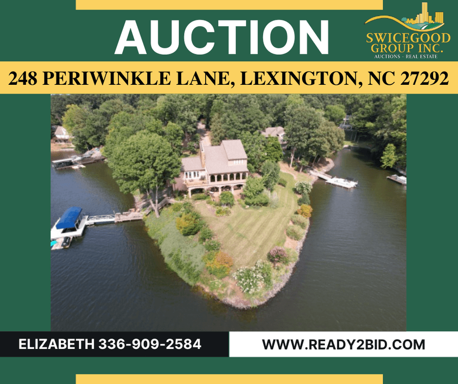 Lakefront Peninsula Retreat - Lexington, NC