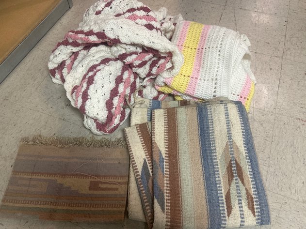 Image for Southwestern Style Rugs and Crocheted Blankets