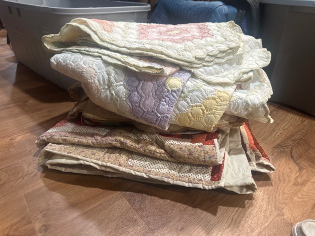 Image for Assorted Handmade Patchwork Quilts