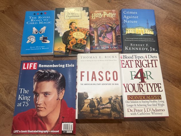 Image for Assorted Fiction, Non-Fiction Books & Publications (8)